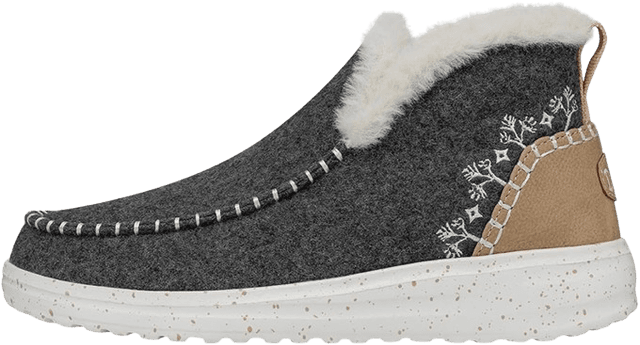 Denny solid Wool Faux